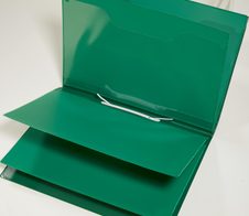 BOI DOKUTECH Patienten-Dokumentationsmappe für DIN A4 grün