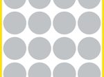 AVERY Zweckform Klebepunkte Ø 18,0 mm grau