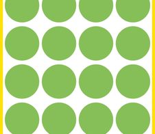 AVERY Zweckform Klebepunkte Ø 18,0 mm leuchtgrün