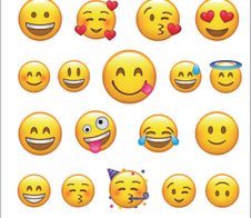 HERMA Aufkleber Smiley