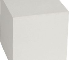 KÖNIG & EBHARDT Notizzettel geleimt 8.5 cm  x 8.5 cm grau