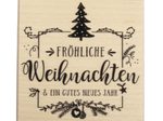 Rayher Motivstempel Frohe Weihnachten