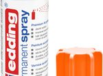 edding Acrylspray Sprühfarbe neonorange matt