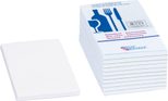 KÖNIG & EBHARDT Notizzettel geleimt 7.5 cm x 14 cm weiß
