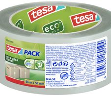 tesa Packband 50 mm  x 66 m transparent