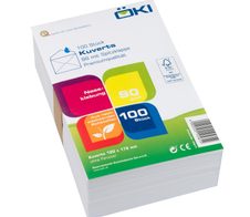 ÖKI Briefumschläge DIN B6 ohne Fenster nassklebend