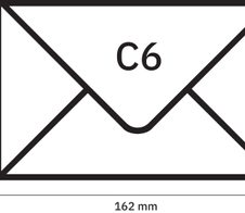 SIGEL Briefumschläge DIN C6 ohne Fenster nassklebend