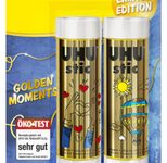 UHU stic GOLDEN MOMENTS Klebestifte 2x 21,0 g
