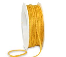 PRÄSENT Kordeln 2 mm x 25 m gelb