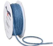 PRÄSENT Kordeln 2 mm x 25 m blau