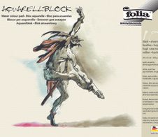 folia Aquarellblock 10 Blatt