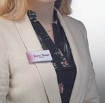 DURABLE Namensschilder transparent 7.5 cm x 4 cm