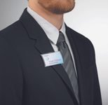 DURABLE Namensschilder transparent 4 cm x 7.5 cm