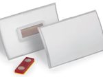 DURABLE Namensschilder transparent 9 cm x 5.4 cm