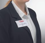 DURABLE Namensschilder transparent 9 cm x 5.4 cm