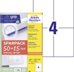 AVERY Zweckform Etiketten 6601 weiß 105,0 x 148,0 mm
