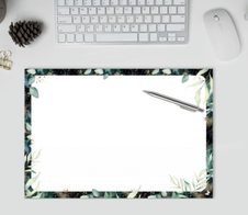 SIGEL Schreibtischunterlage 42,0 x 29,7 cm weiß/bunt