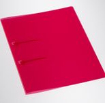 EICHNER Schlaufenhefter DIN A4 Polypropylen (PP) rot