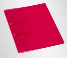 EICHNER Schlaufenhefter DIN A4 Polypropylen (PP) rot