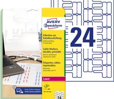 AVERY Zweckform Kabelbeschriftungs-Etiketten 60,0 x 40,0 mm