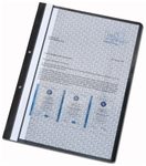 HIDENTITY® Archivhefter DIN A4 kaufmännische Heftung schwarz