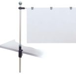 MAUL Planhalter 100 cm Tischklemme silber
