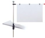 MAUL Planhalter 100 cm Tischklemme silber