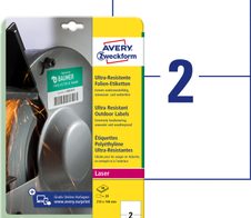 AVERY Zweckform resistente Folienetiketten 210,0 x 148,0 mm