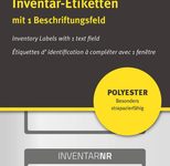 AVERY Zweckform Inventaretiketten 50,0 x 20,0 mm