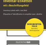 AVERY Zweckform Inventaretiketten 50,0 x 20,0 mm