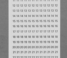 FRANKEN Datumsstreifen transparent für Jahresplaner
