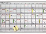 FRANKEN Jahresplaner JetKalender® 703, 60,0 x 90,0 cm
