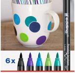 edding Cool Porzellanstifte 1.0 - 4.0 mm Mehrfarbig