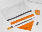 M + R Schreibset Schule neonorange