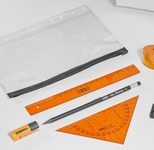 M + R Schreibset Schule neonorange