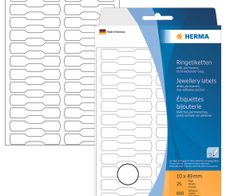 HERMA Ring-Etiketten 2510 weiß 10,0 x 49,0 mm