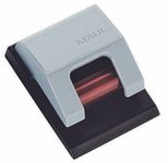 MAUL Rollenclips 3.3 cm selbstklebend, Wandmontage grau