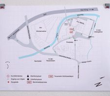 MAUL Rollenclips 3.3 cm selbstklebend, Wandmontage silber