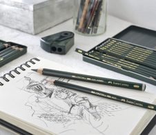 FABER-CASTELL Bleistift-Set 9000 Art Set 8B-2H