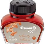 Pelikan Tintenfass brillantrot