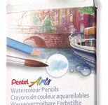 Pentel Aquarellstifte Mehrfarbig