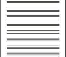 OXFORD Notenheft DIN A5 8 Blatt