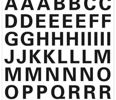 HERMA Klebebuchstaben Buchstaben A-Z