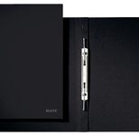 LEITZ Spiralhefter DIN A4 Colorspankarton schwarz