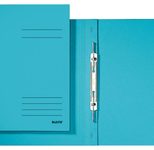 LEITZ Spiralhefter DIN A4 Colorspankarton blau