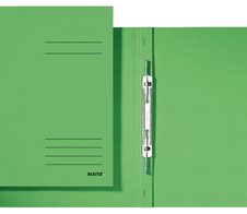 LEITZ Spiralhefter DIN A4 Colorspankarton grün