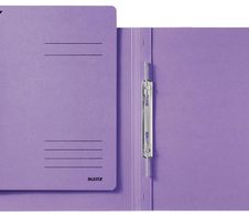 LEITZ Spiralhefter DIN A4 Colorspankarton violett