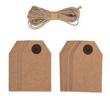 Rayher Geschenkanhänger braun