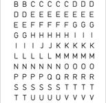 HERMA Klebebuchstaben Buchstaben A-Z