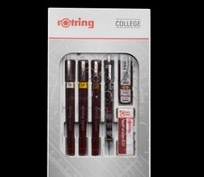 rotring College Set Tuschefüller-Set 0.25 + 0.35 + 0.5 mm Schwarz